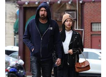 56岁影帝尼古拉斯·凯奇第5次结婚 新妻比其小30岁