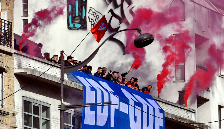 巴黎14万人示威抗议通胀 左翼领导人号召民众罢工