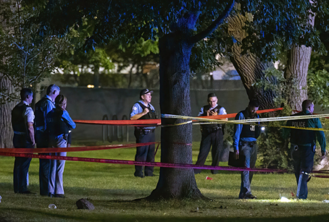 美国芝加哥暴力周末枪击事件不断 致31中枪8人死亡