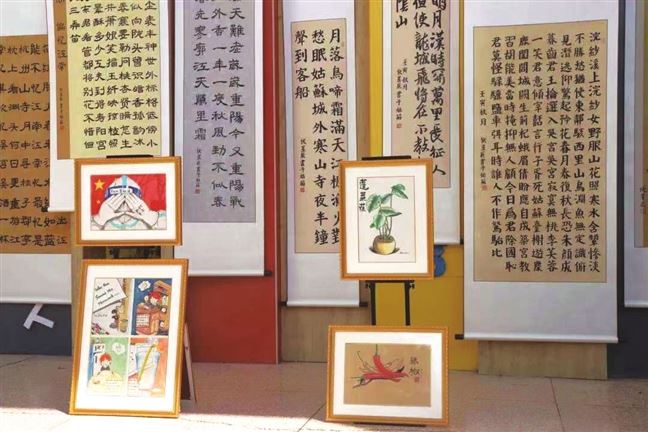 ​“小画家”“小书法家” 携手展现艺术功力 新城花园小学开展书画作品联展活动