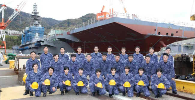 警惕！日媒：日本“加贺”号正“航母化”改造
