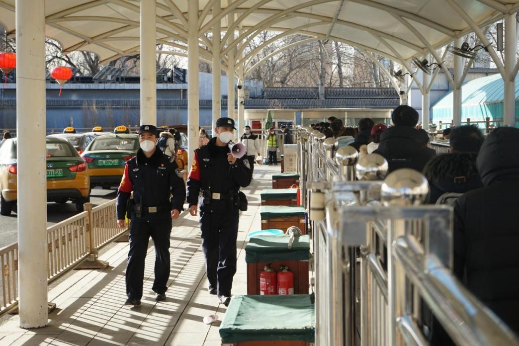 春运40天北京铁警全力保障旅客出行安全