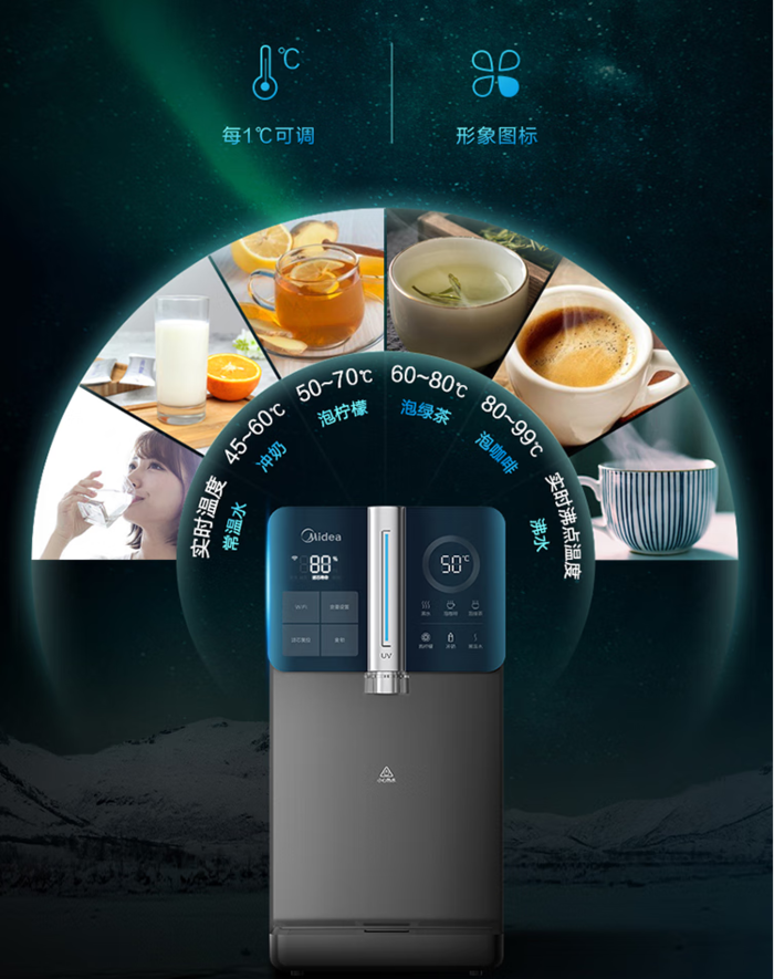 健康需求带动饮水产品发展 即热式净饮机广受市场欢迎