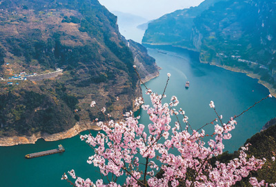春满三峡入画来