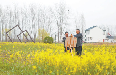 画笔筑梦，绘美丽乡村（追梦路上）